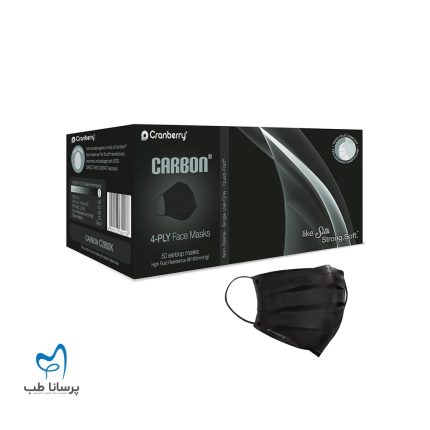 ماسک 4 لایه کرنبری بسته 50 عددی Cranberry Carbon Mask