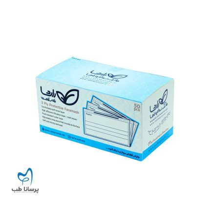 ماسک 3 لایه راشا 5 بسته 50 عددی
