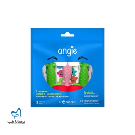 کاور عروسکی سرنگ تزریق اطفال 3 عددی angie Angelus