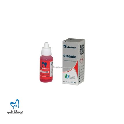 محلول لکه بر تی اس آر نیک درمان Cleanic