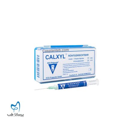 کلسیم هیدروکساید سرنگی Calxyl حاوی باریم سولفات