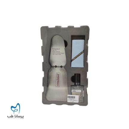 آینه فتوگرافی استیل دو طرفه استیل اکلوزال لینگوال 6 Healdent