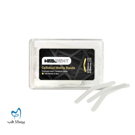 نوار ماتریکس سلولوئیدی شفاف هلالی HealDent
